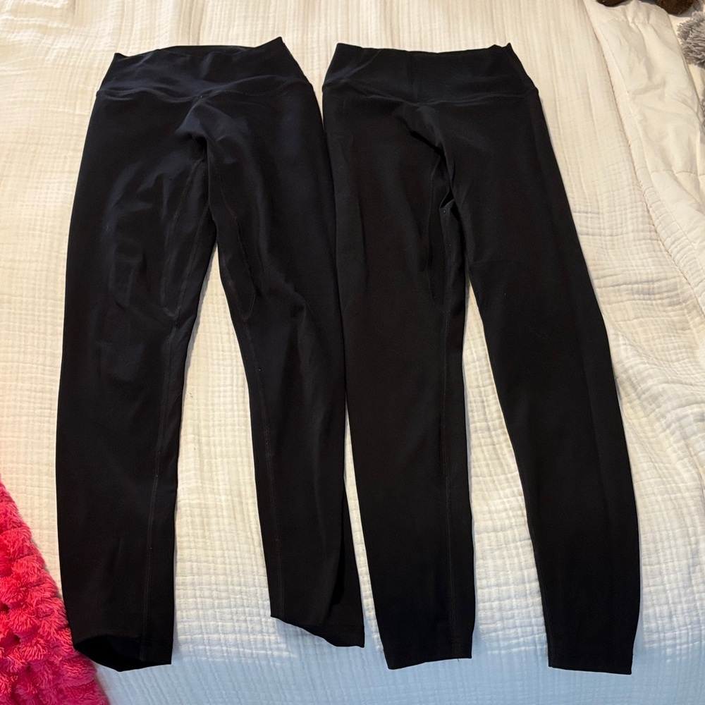 Women's Black Vitality Leggings